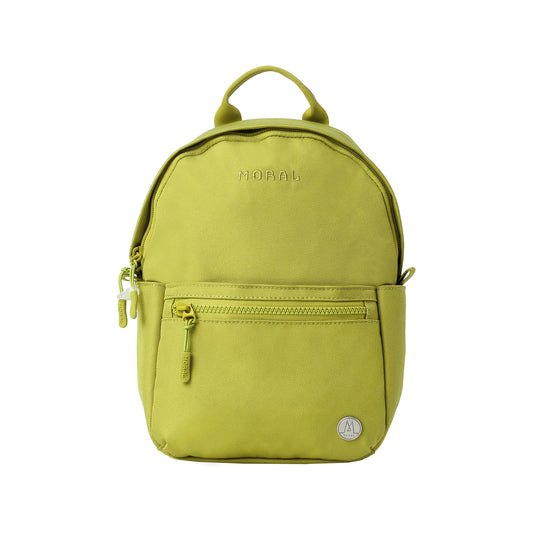 MORAL BAGS Tait Choc a Bloc mini ruksak zeleni, 6L, rPET tkanina, RFID zaštita, pretinac za tablet 11"