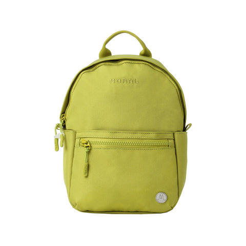 MORAL BAGS Tait Choc a Bloc mini ruksak zeleni, 6L, rPET tkanina, RFID zaštita, pretinac za tablet 11"