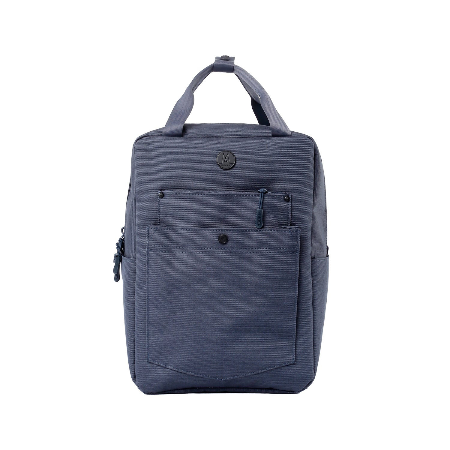 MORAL BAGS Budd Gizza ruksak 13", tamno plava, rPET najlon, pretinac za laptop do 13" i RFID zaštita