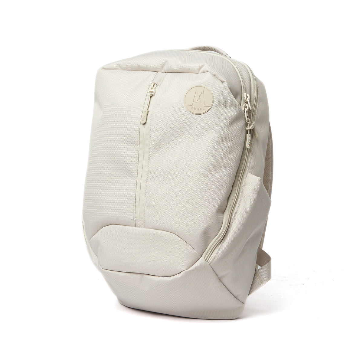 MORAL BAGS Umago Stag I ruksak M, krem, rPET tkanina, 21L, pretinac za laptop do 16"
