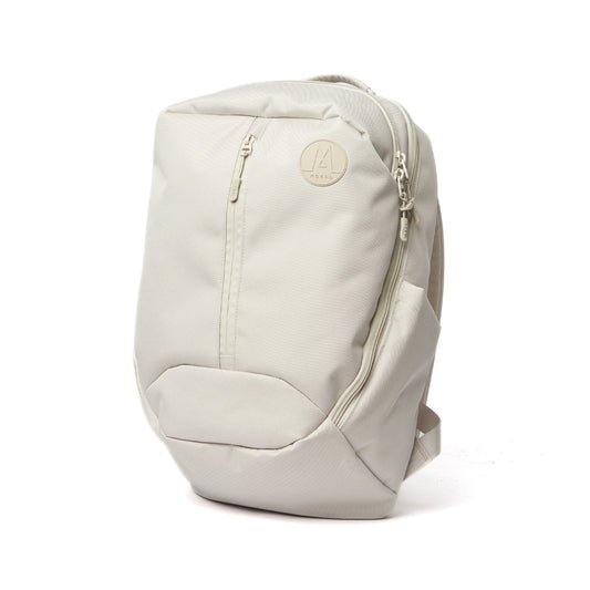 MORAL BAGS Umago Stag I ruksak M, krem, rPET tkanina, 21L, pretinac za laptop do 16"
