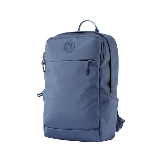 MORAL BAGS Straya ruksak tamno plavi 22L, pretinac za laptop 15", prednji džep, RFID zaštita