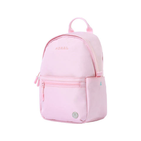 MORAL BAGS Tait Choc a Bloc mini ruksak rozi, 6L, prednji džep, bočni džep, rPET tkanina
