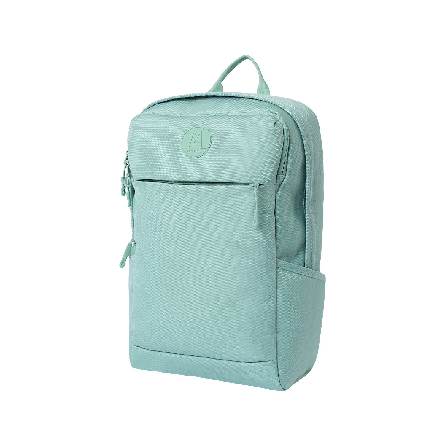 MORAL BAGS Straya ruksak zeleni, 22L, pretinac za laptop 15", prednji džep, RFID zaštita
