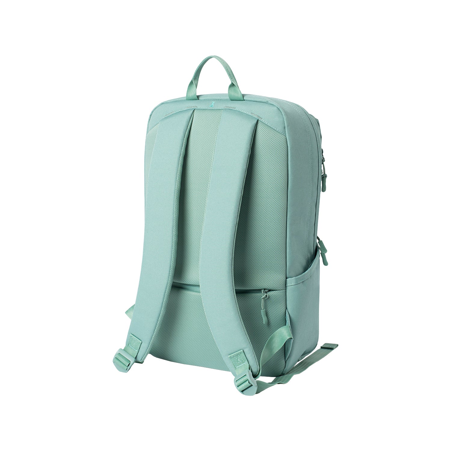 MORAL BAGS Straya ruksak zeleni, 22L, podstavljene naramenice i leđni panel, rPET tkanina