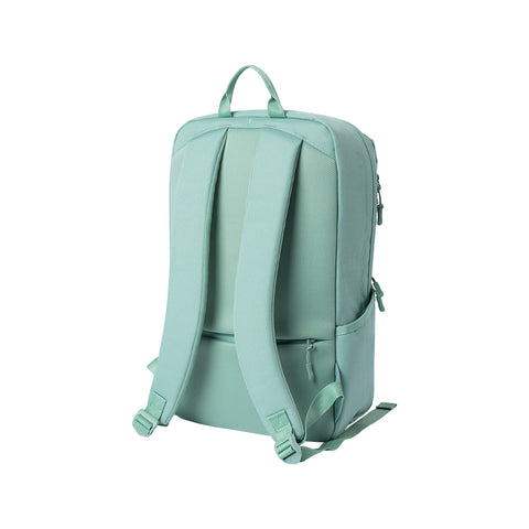 MORAL BAGS Straya ruksak zeleni, 22L, podstavljene naramenice i leđni panel, rPET tkanina