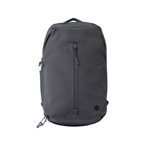 Ruksak MORAL BAGS Umago Ronin, siva, vodoodbojni rPET nylon, MORAL BAGS oznaka, kapacitet 21–25L