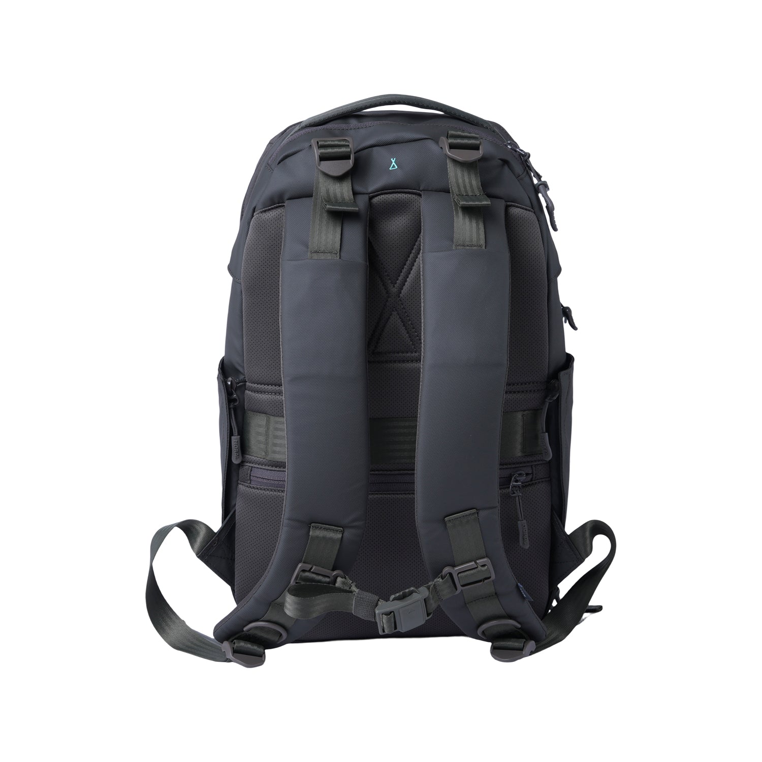 Ruksak MORAL BAGS Umago Ronin, siva, ergonomske naramenice s prsnom kopčom, skriveni džep za putovnicu