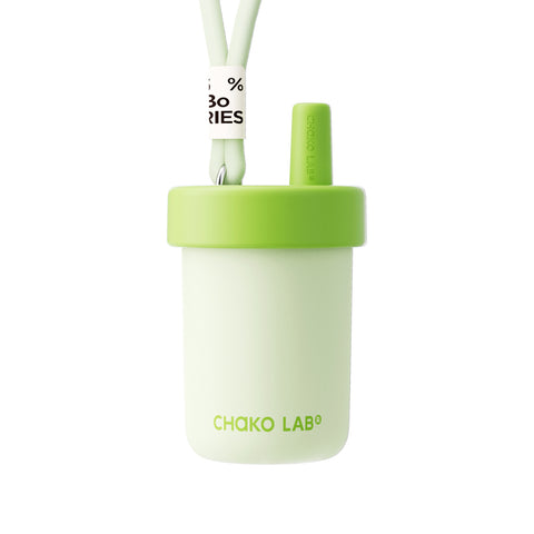 Chako Lab Bobo termos šalica i posuda 485ml, zelena, SUS 316 čelik s pamučnim remenom