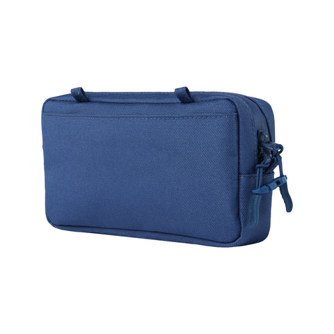 MORAL BAGS Napier torbica novčanik, tamno plava, sigurnosna kopča za patent
