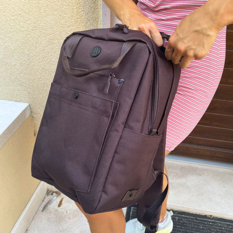 Ruksak 13" - Moral Bags Budd Gizza - Dark Oak