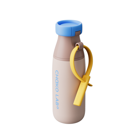 Chako Lab Milk Mate boca 520ml, krem smeđa, klasičan oblik bočice za mlijeko