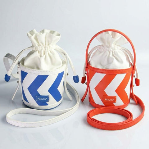 Kožna torba - AskuksA - C for Circle Small - Crvena