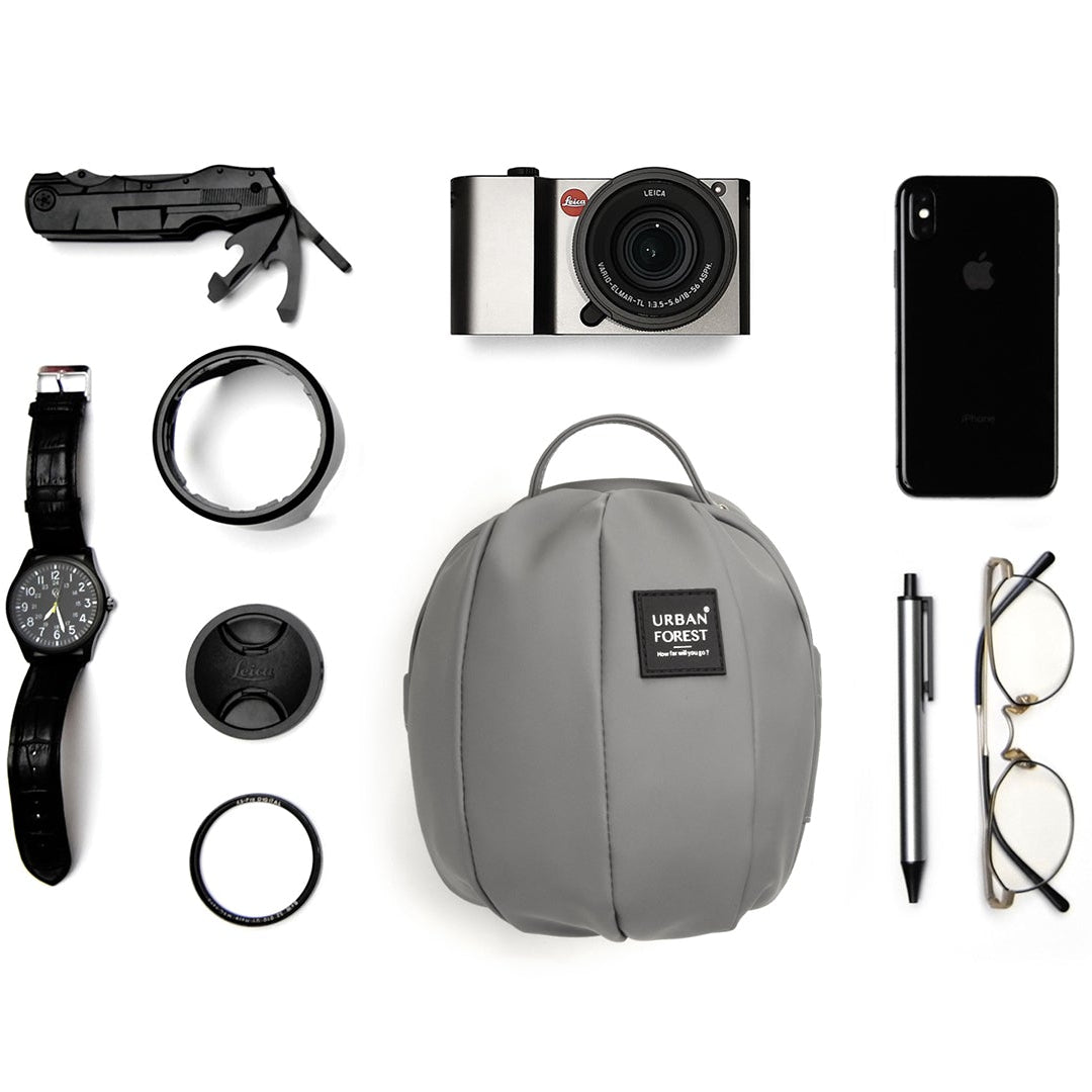 Urban Forest Beetle Mini SkinTouch torbica, siva, kapacitet za mobitel fotoaparat i naočale