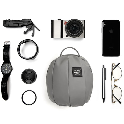 Urban Forest Beetle Mini SkinTouch torbica, siva, kapacitet za mobitel fotoaparat i naočale